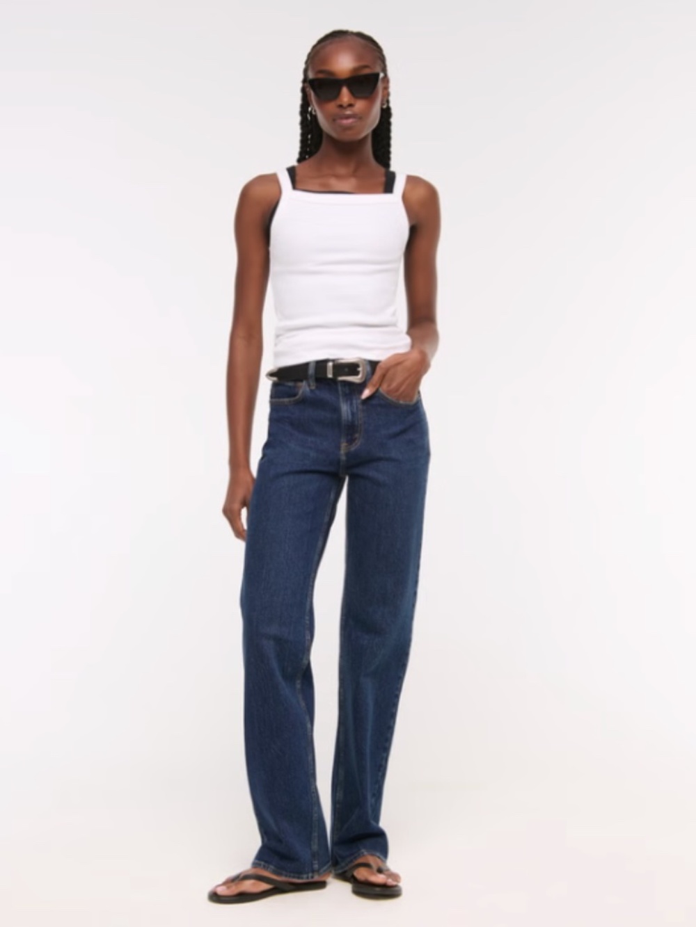 Abercrombie and‎ Fitch High Rise 90s Relaxed Jean Blue Size 28 Short NWT (P)